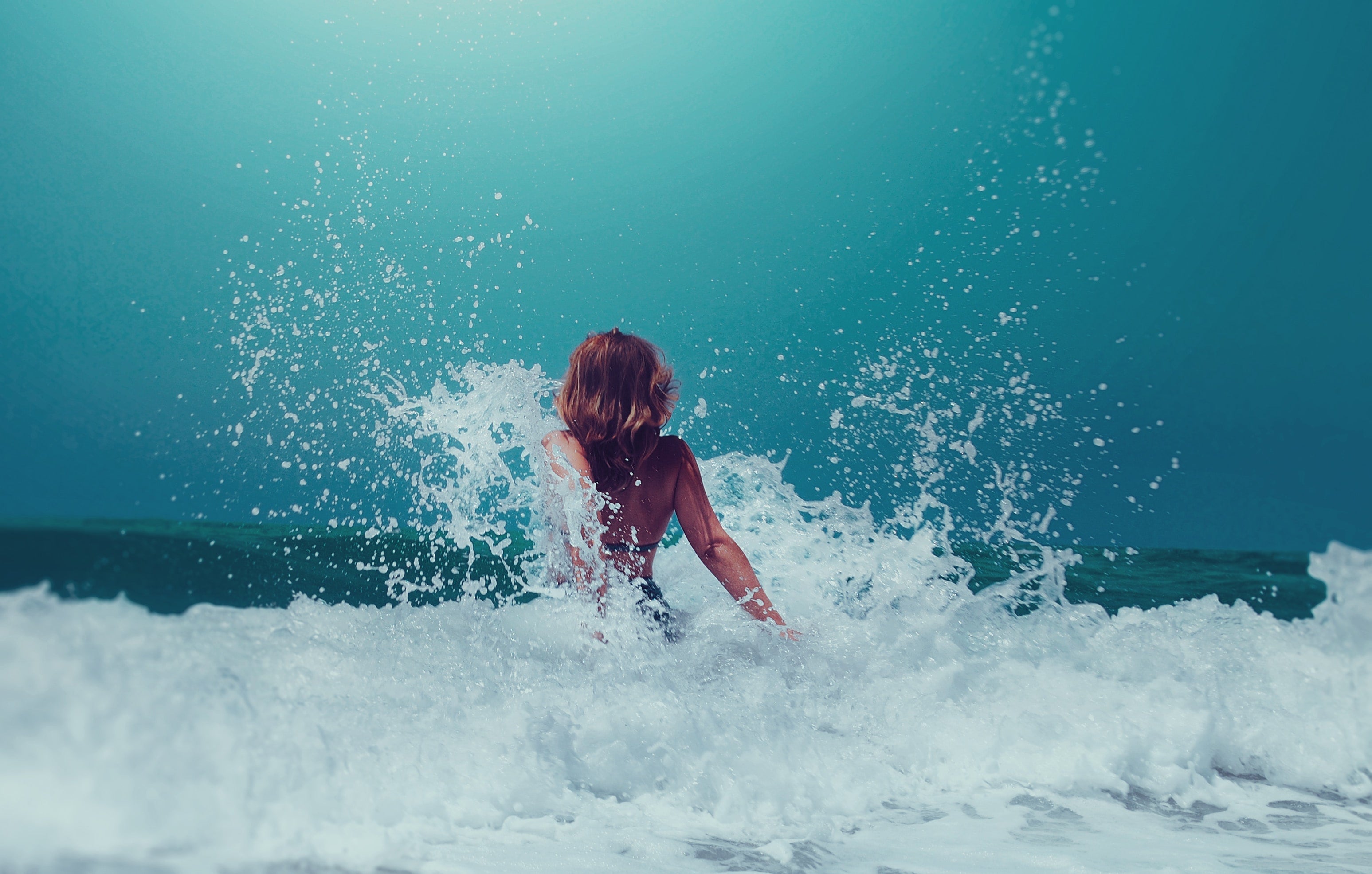 Wasser Frau